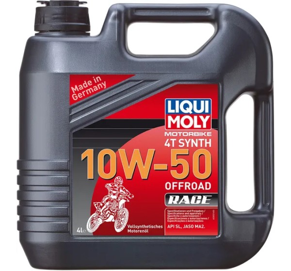 LIQUI MOLY Öl- und Schmierstoffe - 4T SYN 10W-50 OFFRD R 4L