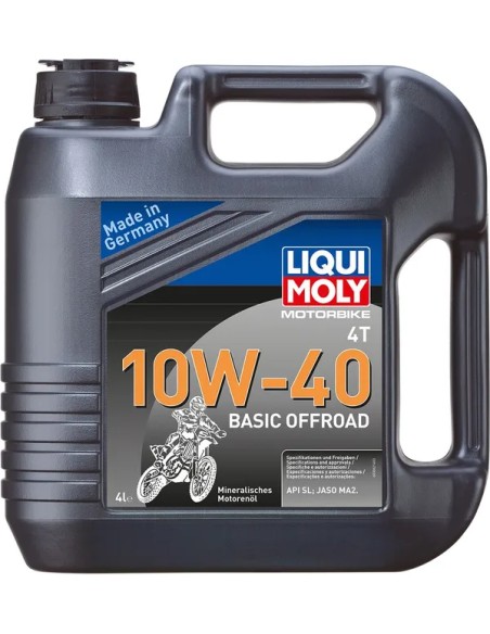 LIQUI MOLY Öl- und Schmierstoffe - 4T 10W-40 BASIC OFFRD 4L
