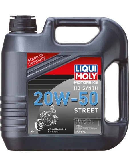 LIQUI MOLY Öl- und Schmierstoffe - HD SYNT 20W-50 STREET 4L