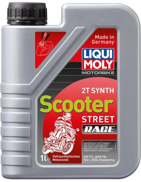 LIQUI MOLY Öl- und Schmierstoffe - 2T SYN SCOOT STR RACE 1L