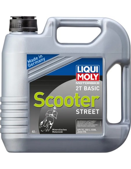 LIQUI MOLY Öl- und Schmierstoffe - 2T BASIC SCOOT STR 4L