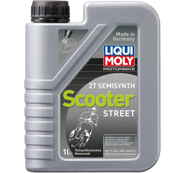 LIQUI MOLY Öl- und Schmierstoffe - 2T SEMISYN SCOOT STR 1L