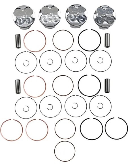 JE PISTONS Kolbensätze, Kolben & Komponenten für KAWASAKI ZX-6 R 636 2003-2006