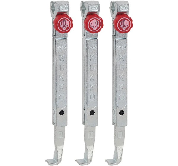 KUKKO Tools - 3 QUICK ADJUSTING JAWS (SET)