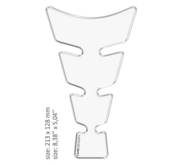 ONEDESIGN Tanks, Tankabdeckungen & -polster - TANK PAD SPIRIT TRANSPARENT