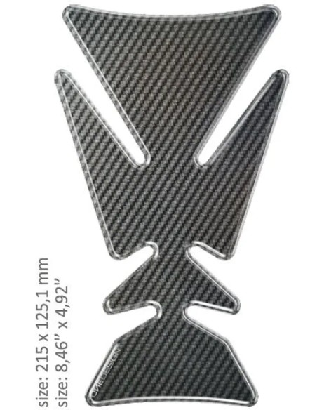 ONEDESIGN Tanks, Tankabdeckungen & -polster - TANK PAD MAXI CARBON LOOK