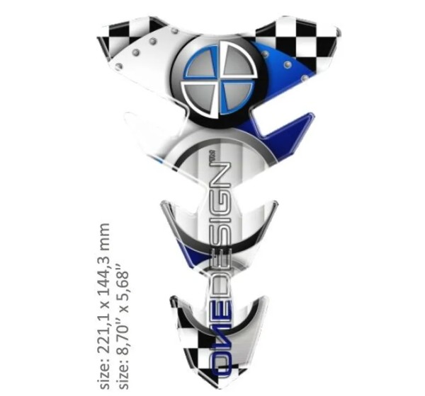 ONEDESIGN Tanks, Tankabdeckungen & -polster - TANK PAD SLIM BMW LOGO