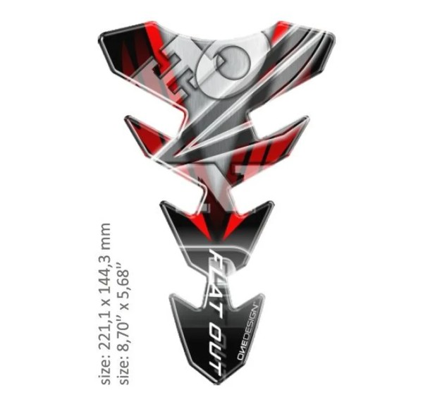 ONEDESIGN Tanks, Tankabdeckungen & -polster - TANK PAD SLIM HONDA
