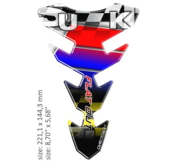 ONEDESIGN Tanks, Tankabdeckungen & -polster - TANK PAD SLIM SUZUKI