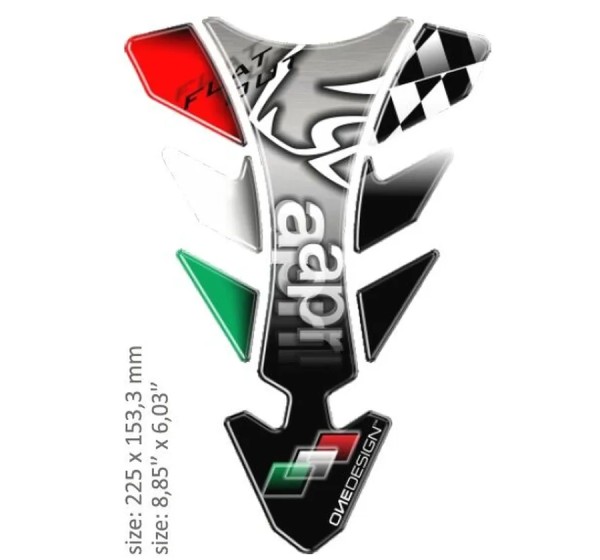ONEDESIGN Tanks, Tankabdeckungen & -polster - TANK PAD FUTURE APRILIA