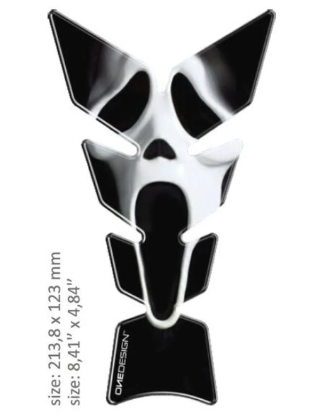 ONEDESIGN Tanks, Tankabdeckungen & -polster - TANK PAD MOON SCREAM