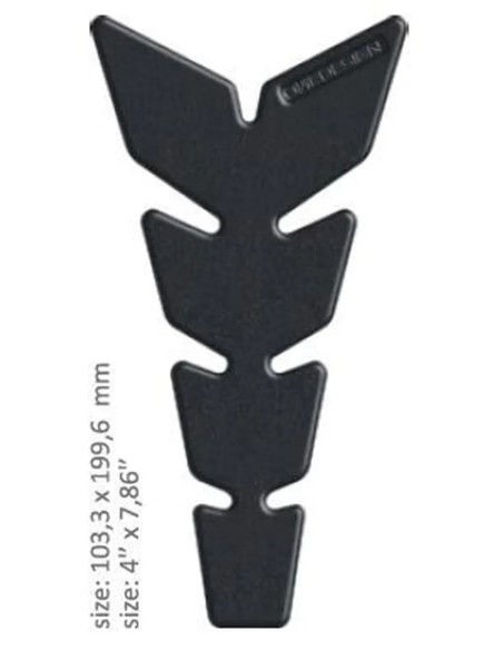 ONEDESIGN Tanks, Tankabdeckungen & -polster - TANKPAD SOFT TOUCH LEATHER BLK