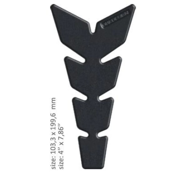 ONEDESIGN Tanks, Tankabdeckungen & -polster - TANKPAD SOFT TOUCH LEATHER BLK