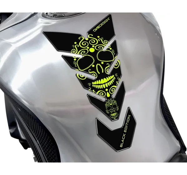 ONEDESIGN Tanks, Tankabdeckungen & -polster - TANKPAD BLACK EDITION YELLOW