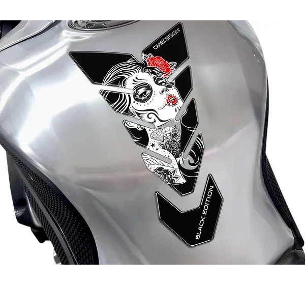 ONEDESIGN Tanks, Tankabdeckungen & -polster - TANKPAD BLACK EDITION TATOO