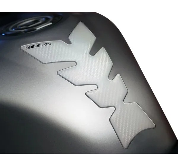ONEDESIGN Tanks, Tankabdeckungen & -polster - TANKPAD MOON SOFT TOUCH WHITE