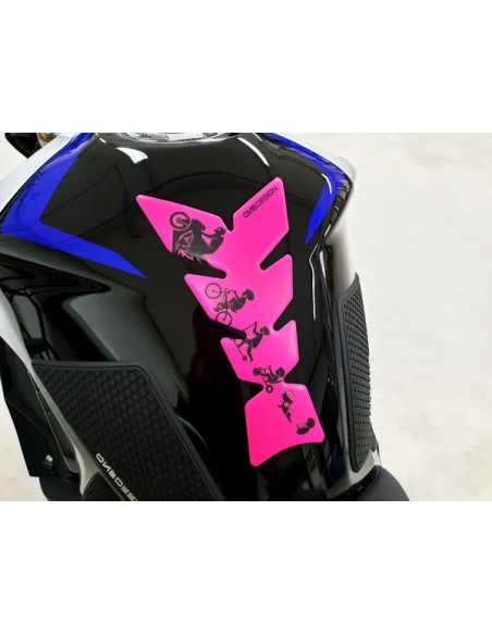 ONEDESIGN Tanks, Tankabdeckungen & -polster - TANKPAD MATT FLUO PINK