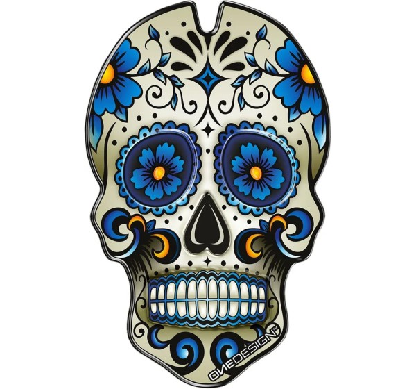 ONEDESIGN Tanks, Tankabdeckungen & -polster - TANKPAD BLUE SKULL