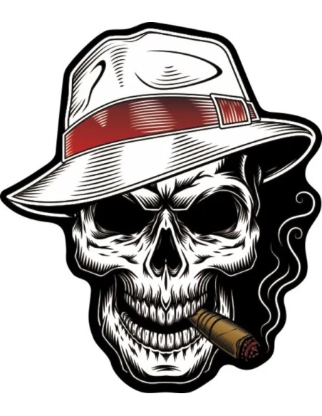 ONEDESIGN Dekorsätze & Aufkleber - UV LABELS SKULL