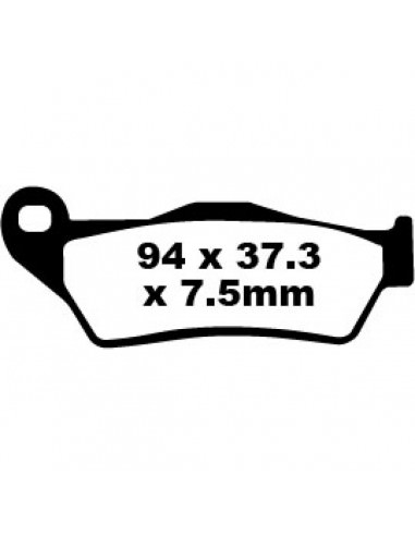 EBC BREMSBELAG FA-TT SERIE CARBONFASER