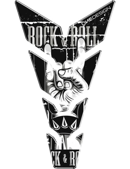 ONEDESIGN Tanks, Tankabdeckungen & -polster - TANKPAD MAX ROCK&ROLL
