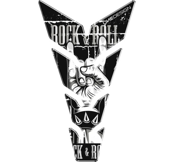 ONEDESIGN Tanks, Tankabdeckungen & -polster - TANKPAD MAX ROCK&ROLL