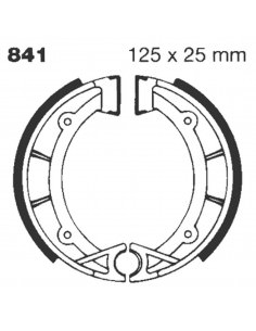 EBC BREMSBACKEN WASSERGERILLT SERIE ORGANISCH