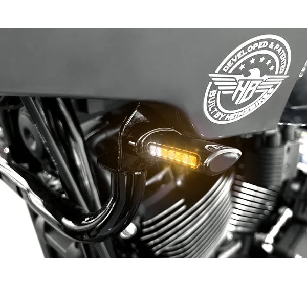 HEINZ BIKES Blinker für Harley Davidson FXLRST 1923 ABS 2022-2024