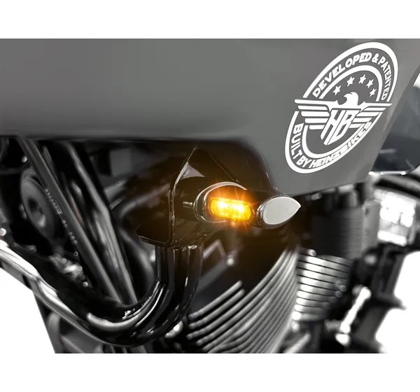 HEINZ BIKES Blinker für Harley Davidson FXLRST 1923 ABS 2022-2024