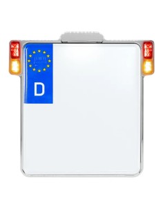 Kennzeichenhalter 3-in-1 für EU-Länder