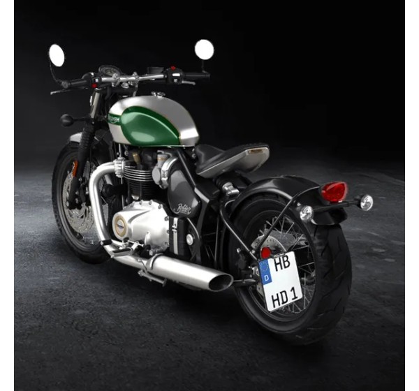 HEINZ BIKES Kennzeichen für TRIUMPH BONNEVILLE 1200 SPEEDMASTER ABS 2018-2024