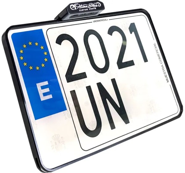 HEINZ BIKES Kennzeichen - LIC.PLT. W/TL SPAIN