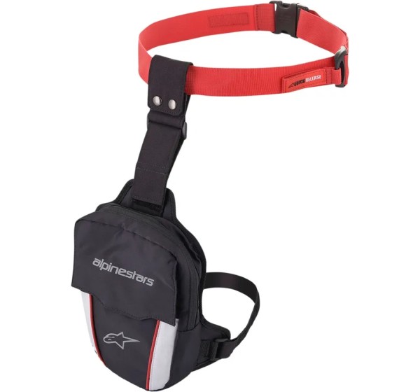 ALPINESTARS (CASUALS) Spezialtaschen - BAG THIGH ACCESS BK/RD