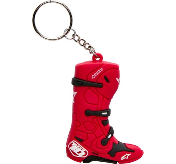 ALPINESTARS (CASUALS) Werbeartikel - KEY FOB TECH 10 BOOT RED