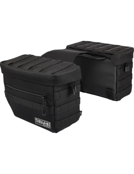 THRASHIN SUPPLY CO. Satteltaschen für Harley Davidson FXSTC 1340 1986-1999