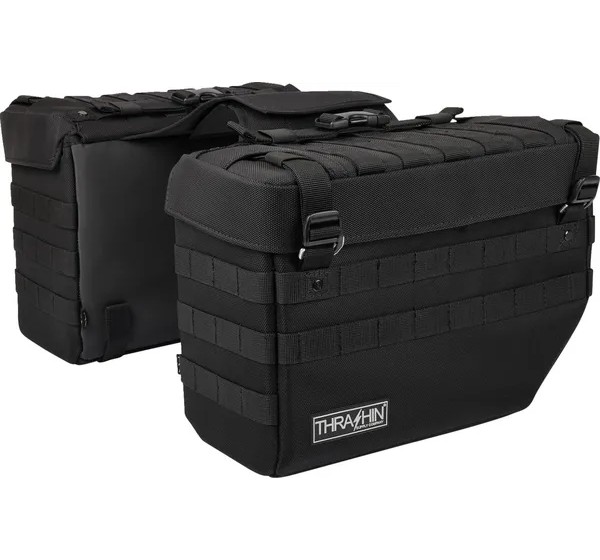 THRASHIN SUPPLY CO. Satteltaschen für Harley Davidson FXSTC 1340 1986-1999