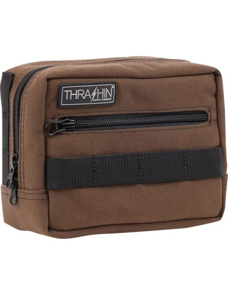 THRASHIN SUPPLY CO. Lenkertaschen - BAG HANDLEBAR TSC BROWN