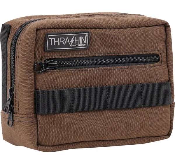 THRASHIN SUPPLY CO. Lenkertaschen - BAG HANDLEBAR TSC BROWN