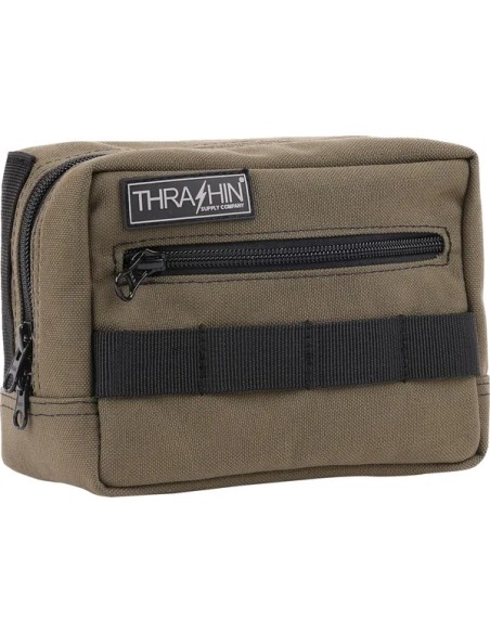 THRASHIN SUPPLY CO. Lenkertaschen - BAG HANDLEBAR TSC GREEN
