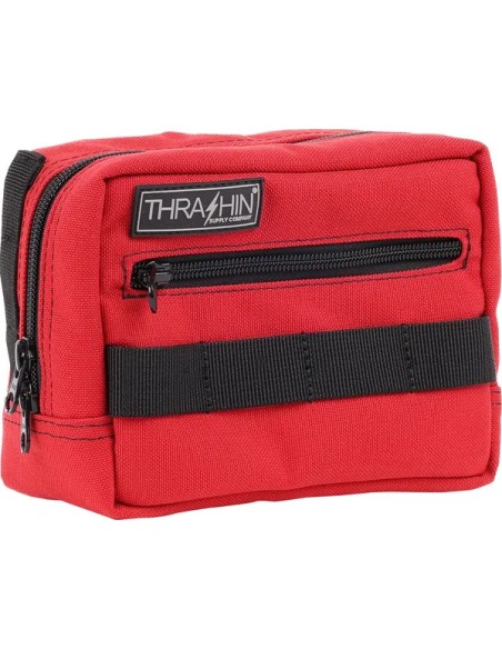 THRASHIN SUPPLY CO. Lenkertaschen - BAG HANDLEBAR TSC RED