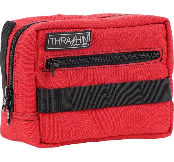 THRASHIN SUPPLY CO. Lenkertaschen - BAG HANDLEBAR TSC RED