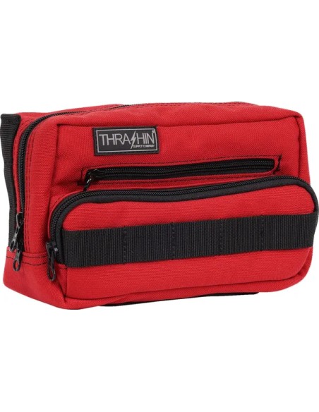 THRASHIN SUPPLY CO. Lenkertaschen - BAG HANDLEBAR TSC PLUS RED