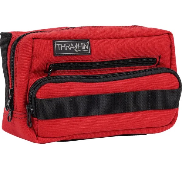 THRASHIN SUPPLY CO. Lenkertaschen - BAG HANDLEBAR TSC PLUS RED