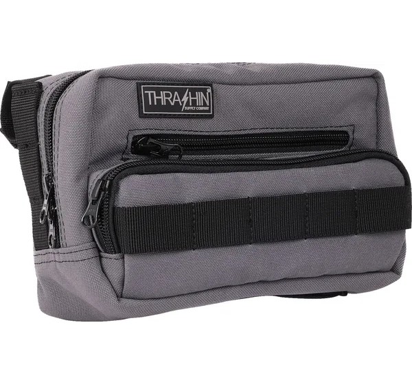 THRASHIN SUPPLY CO. Lenkertaschen - BAG HANDLEBAR TSC PLUS GRAY
