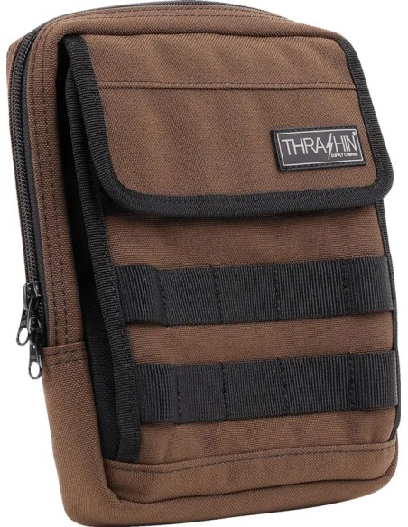 THRASHIN SUPPLY CO. Lenkertaschen - BAG HANDLEBAR TSC SLIM BROWN