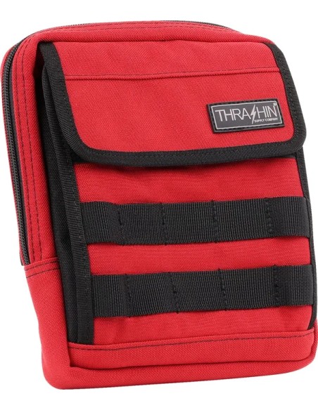 THRASHIN SUPPLY CO. Lenkertaschen - BAG HANDLEBAR TSC SLIM RED