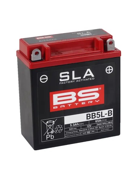 BS BATTERY Batterien für YAMAHA YBR 125 2005-2016