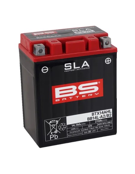BS BATTERY Batterien für KAWASAKI KLR 650 1987-2018