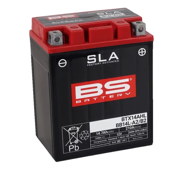 BS BATTERY Batterien für KAWASAKI KLR 650 1987-2018