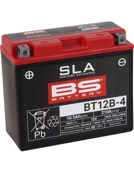 BS BATTERY Batterien für YAMAHA XVS 650 1997-2016